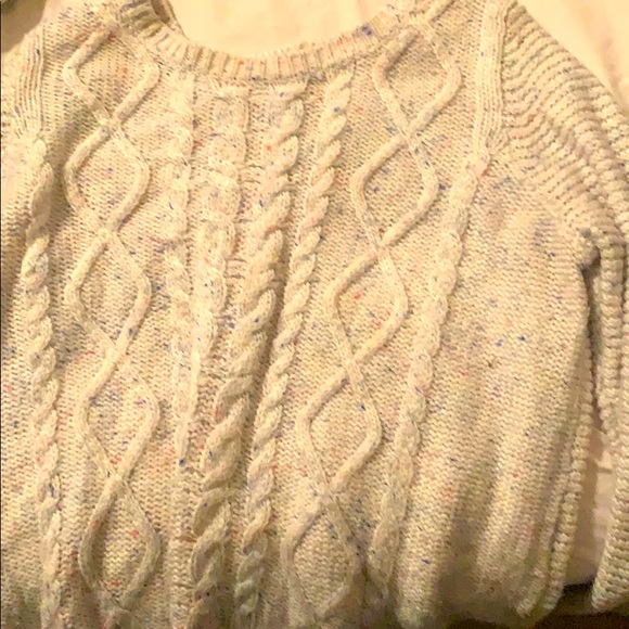 Sonoma Sweaters - A cream white sweater.